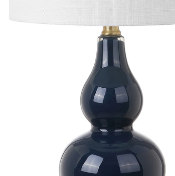 Anya 20.5" Mini Glass LED Table Lamp - JONATHAN Y
